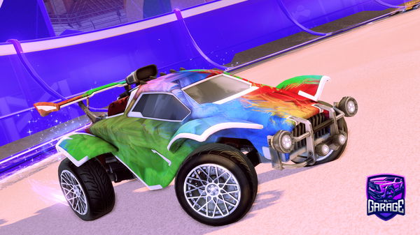 A Rocket League car design from Stxy_
