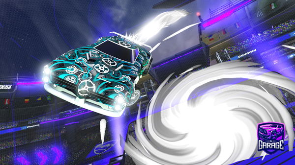 A Rocket League car design from Hover10Techo