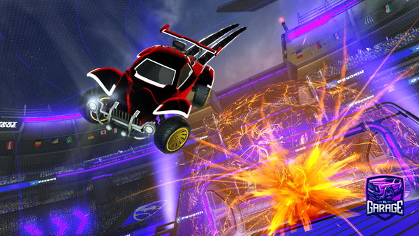 A Rocket League car design from Theycallmegoof