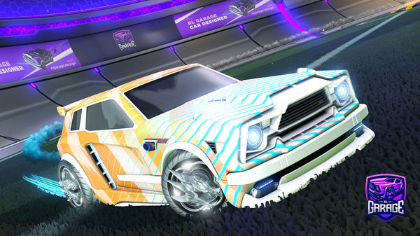 A Rocket League car design from Sadi11
