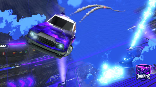 A Rocket League car design from giftedfish