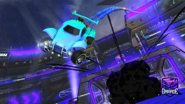 A Rocket League car design from GamerLM