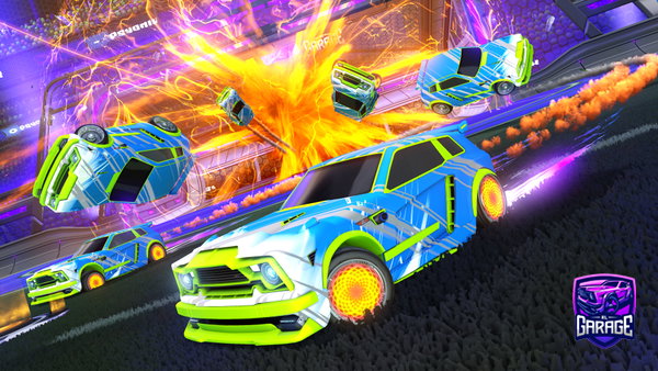 A Rocket League car design from Simardodia2ps4