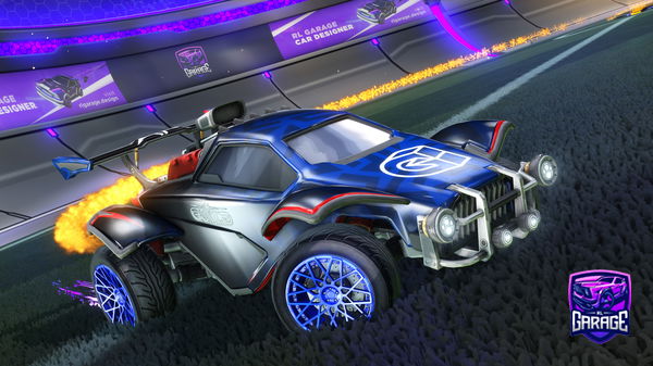 A Rocket League car design from Etfooty