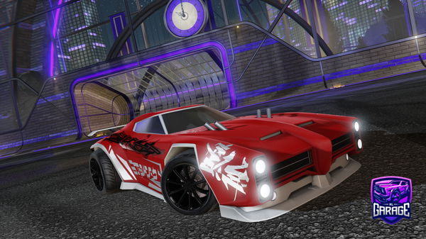 A Rocket League car design from Maximoo64