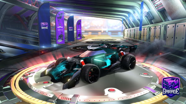 A Rocket League car design from BlackBoiz