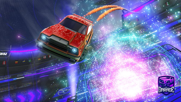 A Rocket League car design from PANDAR0N