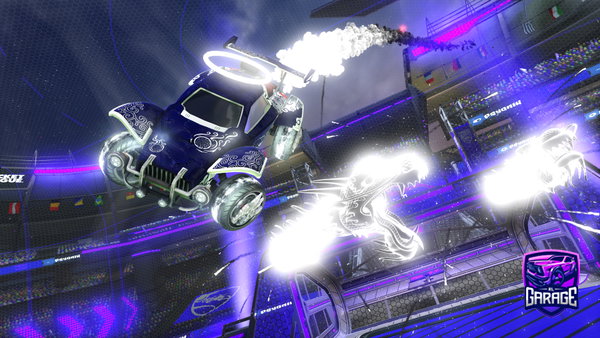 A Rocket League car design from IceSlasher77