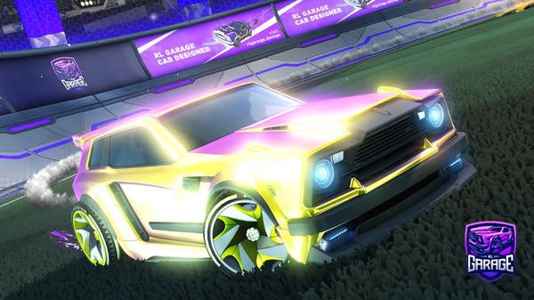 A Rocket League car design from Mickler-Kid01