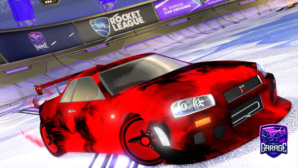 A Rocket League car design from Mr_gamer_427_
