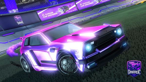 A Rocket League car design from Zenkaii