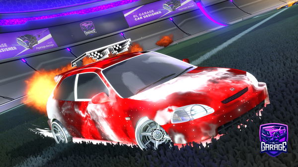 A Rocket League car design from Montyman2012