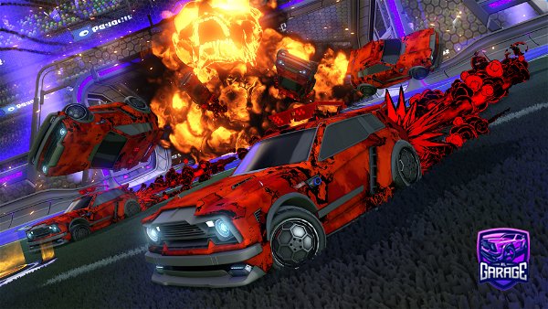 A Rocket League car design from Ovrlord_Dragon