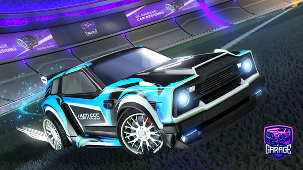 A Rocket League car design from Sharkie-Boy