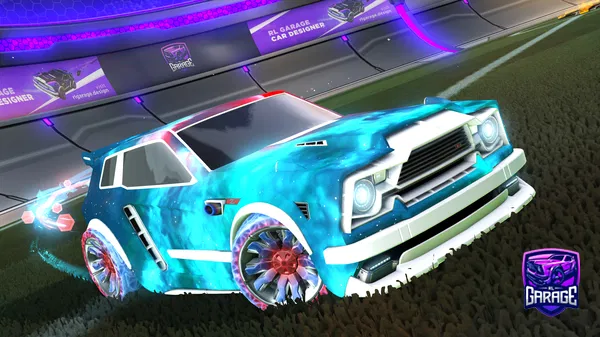 A Rocket League car design from RoaringPanda