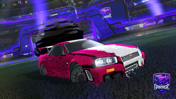 A Rocket League car design from AgentG5295