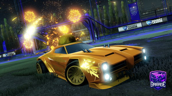 A Rocket League car design from Daea13000