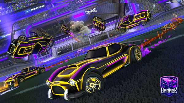 A Rocket League car design from Sleepless8