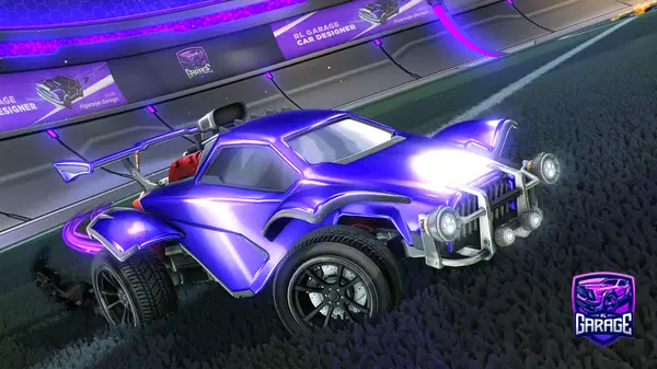 A Rocket League car design from STC_EkRL07