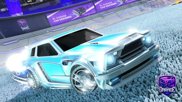 A Rocket League car design from topaz777