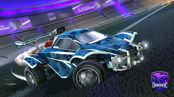 A Rocket League car design from BtoXXX