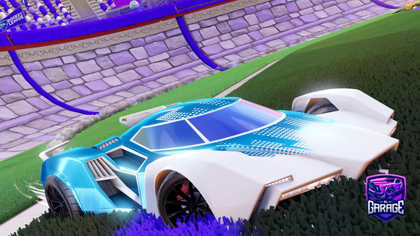 A Rocket League car design from boosted497