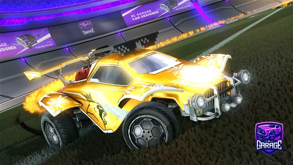A Rocket League car design from TheOnlyNicePersonInRL