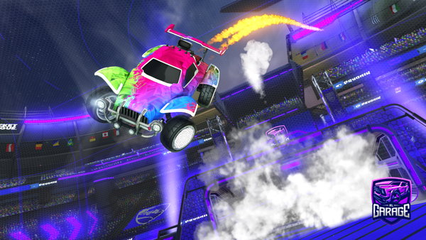 A Rocket League car design from Toeodoro