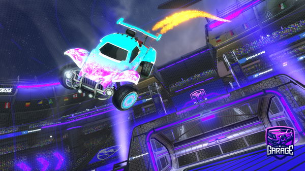 A Rocket League car design from SNKjohnny