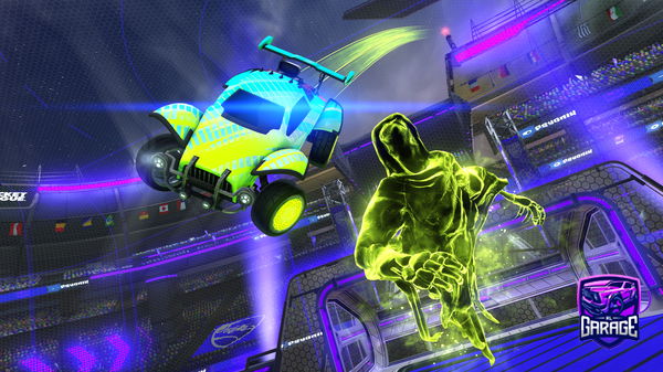 A Rocket League car design from TTVJodraLFB