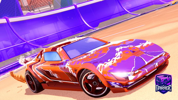 A Rocket League car design from Sleepless8