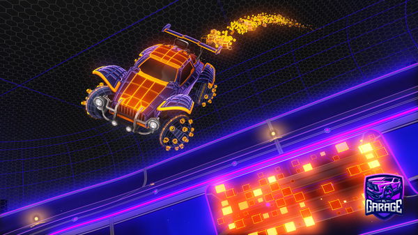 A Rocket League car design from Noxalymph