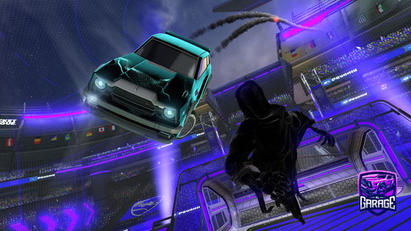 A Rocket League car design from spiderflow6730