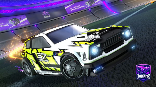 A Rocket League car design from FlickHSG