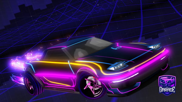 A Rocket League car design from frick_my_tm8