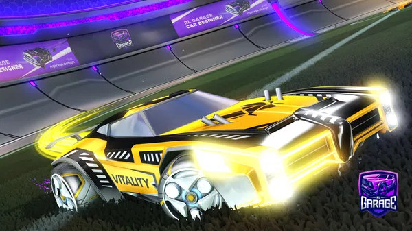 A Rocket League car design from M1R4GE
