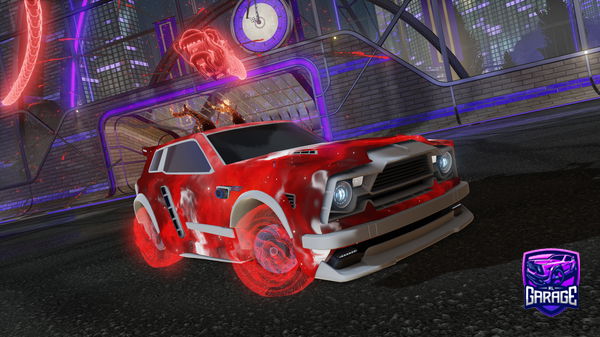 A Rocket League car design from skrrrtt420