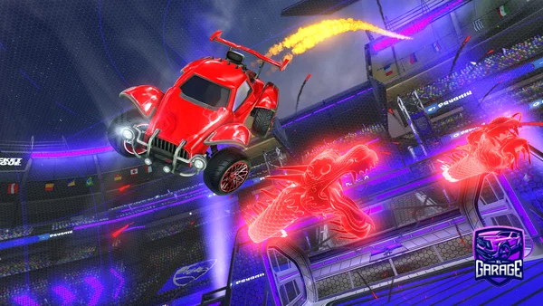 A Rocket League car design from Dash5935