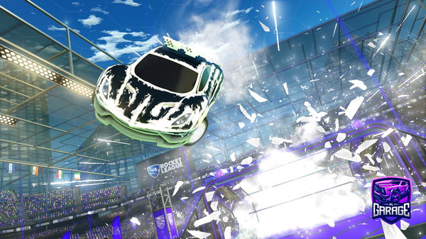 A Rocket League car design from HeroFayez1