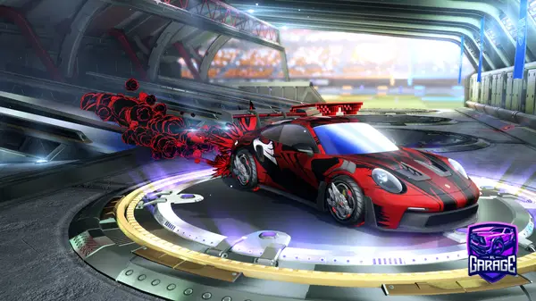 A Rocket League car design from Moon_Falcon