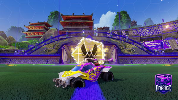 A Rocket League car design from XxrayoxX