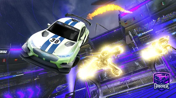 A Rocket League car design from JonnienMorri