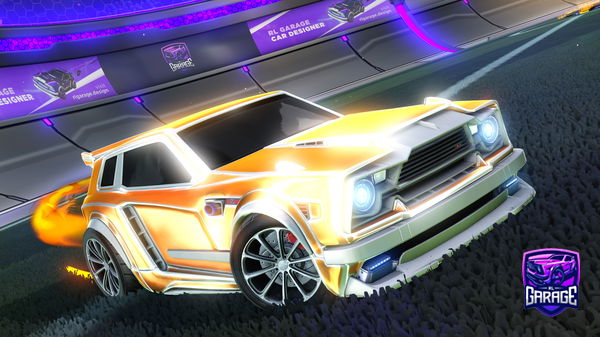 A Rocket League car design from Tensory