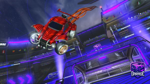 A Rocket League car design from RLGarage