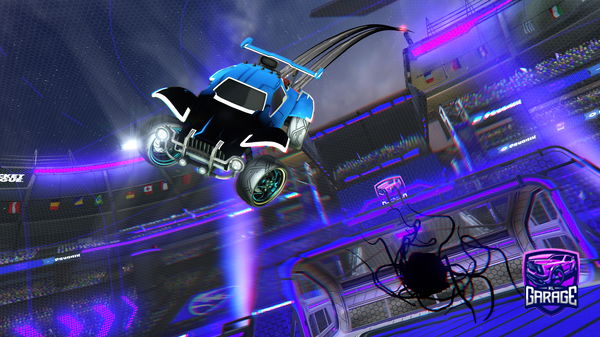 A Rocket League car design from greenmainframe4ever