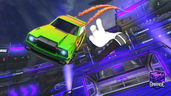 A Rocket League car design from Jeremy34