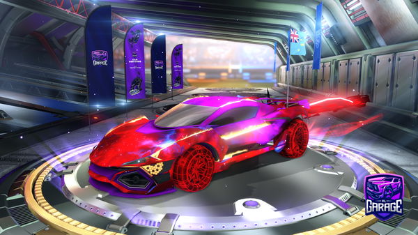 A Rocket League car design from UppedHealer8521