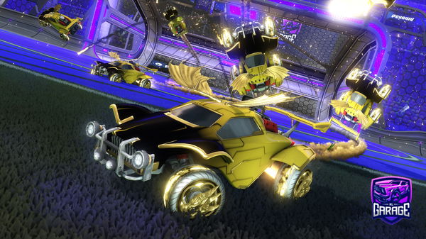 A Rocket League car design from DigitalLime3480