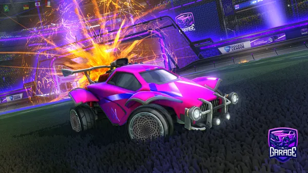 A Rocket League car design from Mrblackzomba