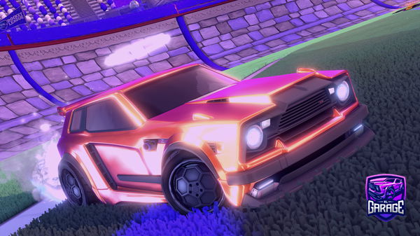 A Rocket League car design from Trickylee